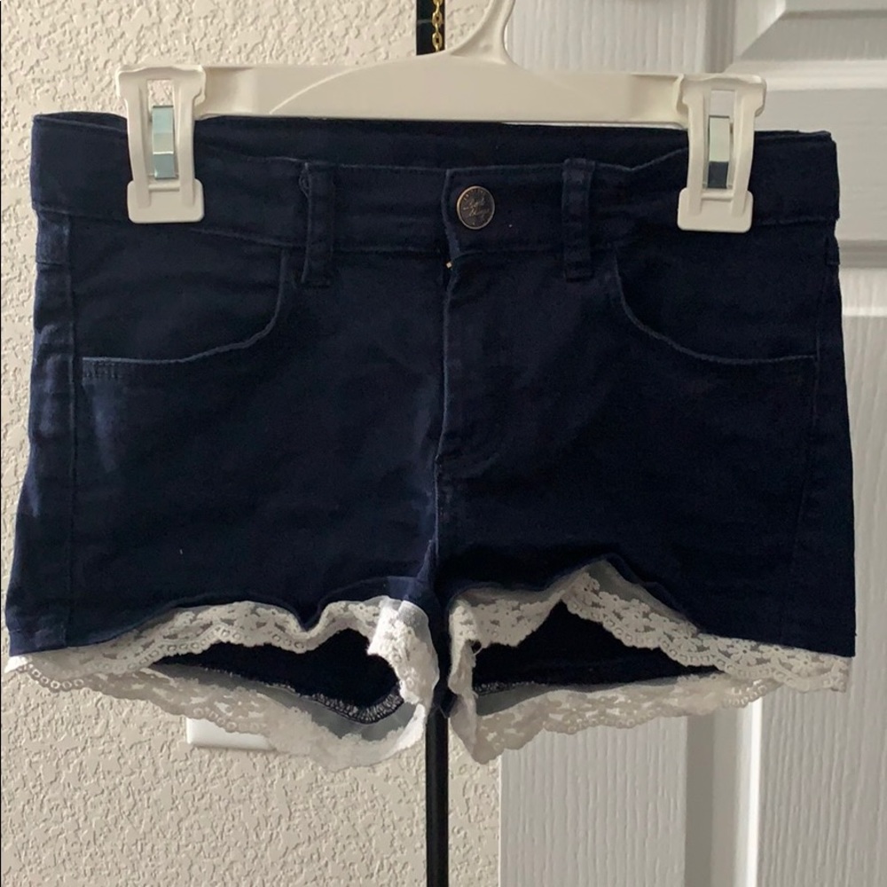Dark blue shorts